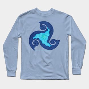 Water Triskell Long Sleeve T-Shirt
